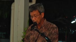 Ambassadeur van Indonesie stelt zich voor aan de media