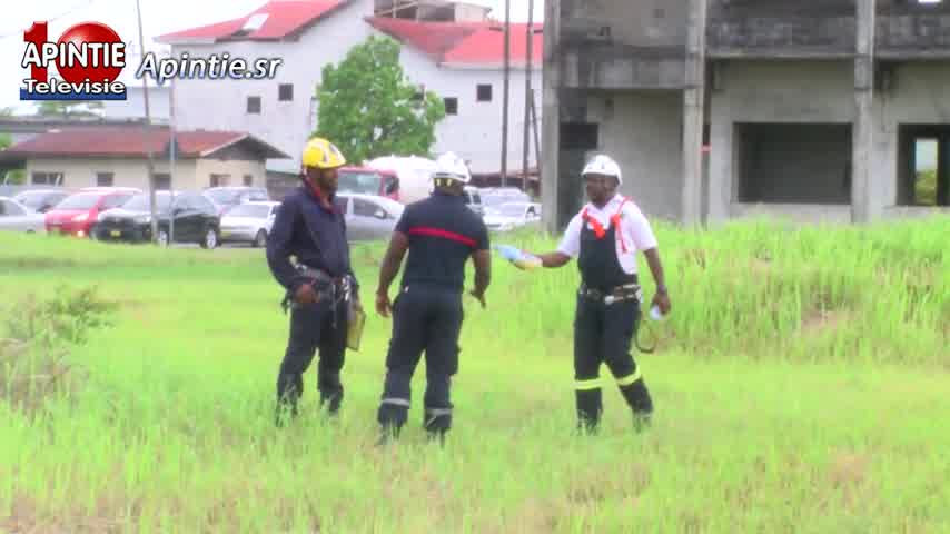 Fransguyanese Brandweer verzorgt USAR opleiding aan Surinaamse brandweerlieden