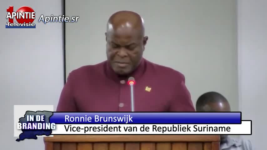 Bewoners brokopondo hebben het zwaar zegt vice president Ronnie Brunswijk
