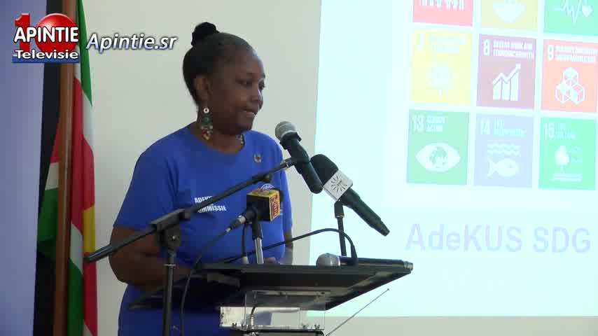 De SDG Commissie van de Anton de Kom Universiteit van Suriname start met 1e activiteit