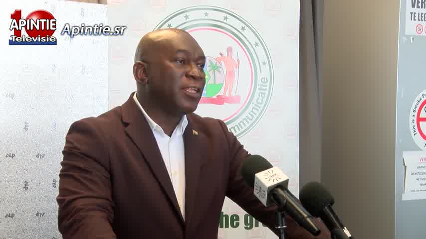 Minister Amoksi pleit voor meer middelen op de begroting van JusPol