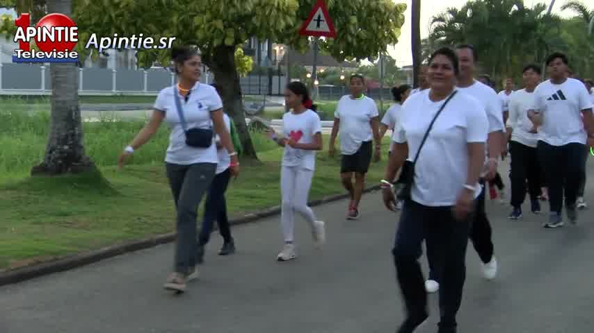 Rotary Peace Walk voor vrede en tegen obesitas